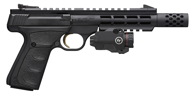 BUCKMARK FLDTRGT 22LR 5.80in. CTLGHT BLK 10RD-img-0
