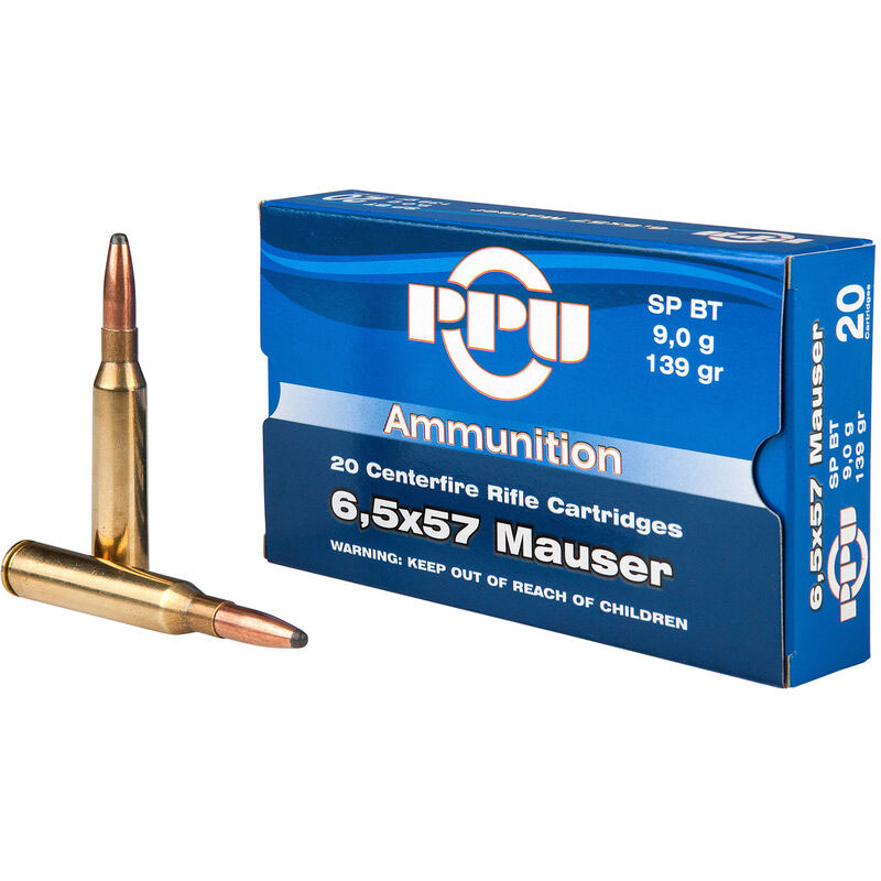 Prvi Partizan 6.5x57mm Mauser 139 Gr JSP i Partizan 6.5x57mm Mauser 139 Gr JSP Ammo