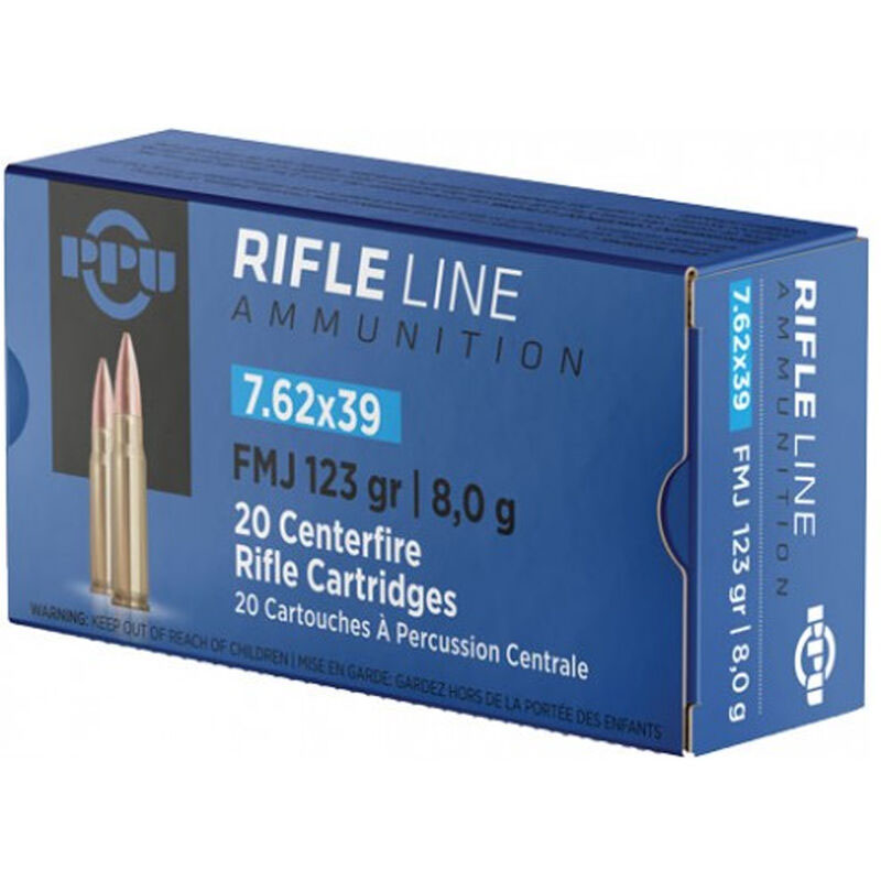 7.62x39 FMJ 123gr
