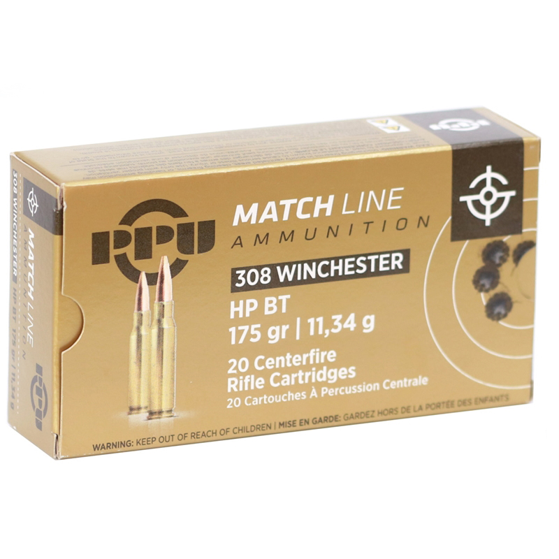 308 Win HPBT MATCH 175gr