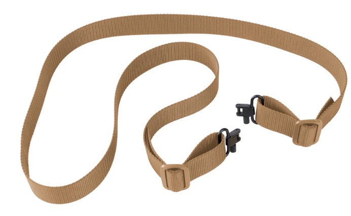 Bulldog BD831 Single Point Sling Tan with Deluxe Locking Swivels