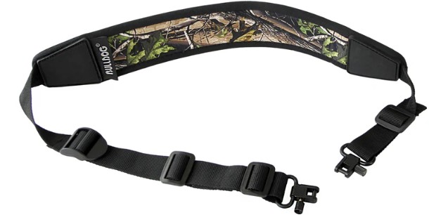 Neoprene Rifle Sling Locking Swivels Camo