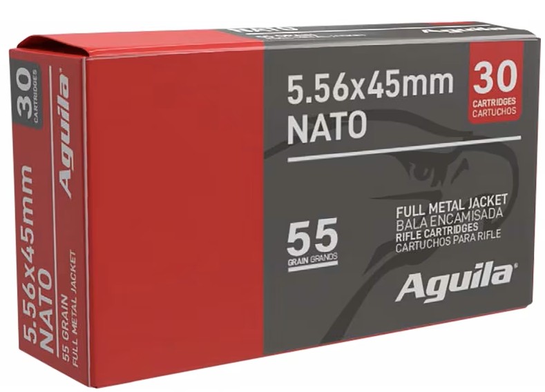 AGUILA 556NATO 55GR FMJ 30/2250