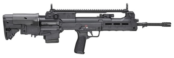 HELLION 20'' 5.56 RIFLE BLK LC GU25 (1) CTS-103 RED/GREEN DOT+1MAG+SLING