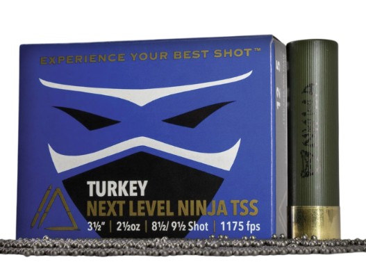 Turkey Ninja 12GA 3.5" 2.5oz TSS #8.5/#9.5 5/Bx