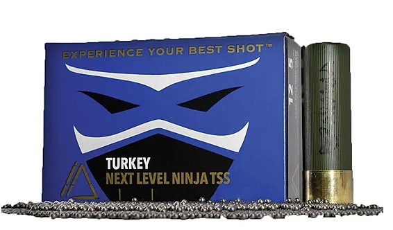 Turkey Ninja 12GA 3" 2.25oz TSS #8.5/9.5 5/Bx