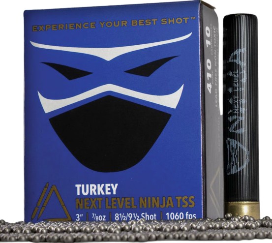 Turkey Ninja 410 3" 7/8oz TSS #8.5/9.5 10/Bx
