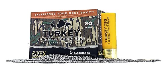 MOak GL Turkey 20GA 3" 1 5/8oz TSS #9/#10 5/Bx