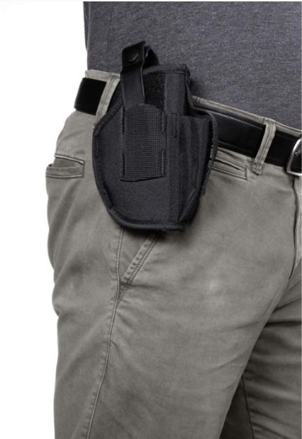 Belt Holster Ambi SA 3.25-3.75" Med/Lrg Blk