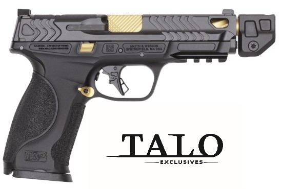 S&W M&P9 M2.0 METAL OR 23RD GLD/BLK