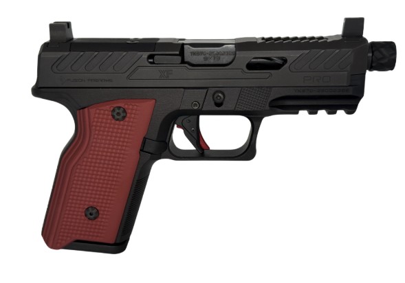 FUSION XF-PRO HGA 9MM 4.25IN THREADED BBL FS BLACK 2 15RD MAGS OPTICS CUT