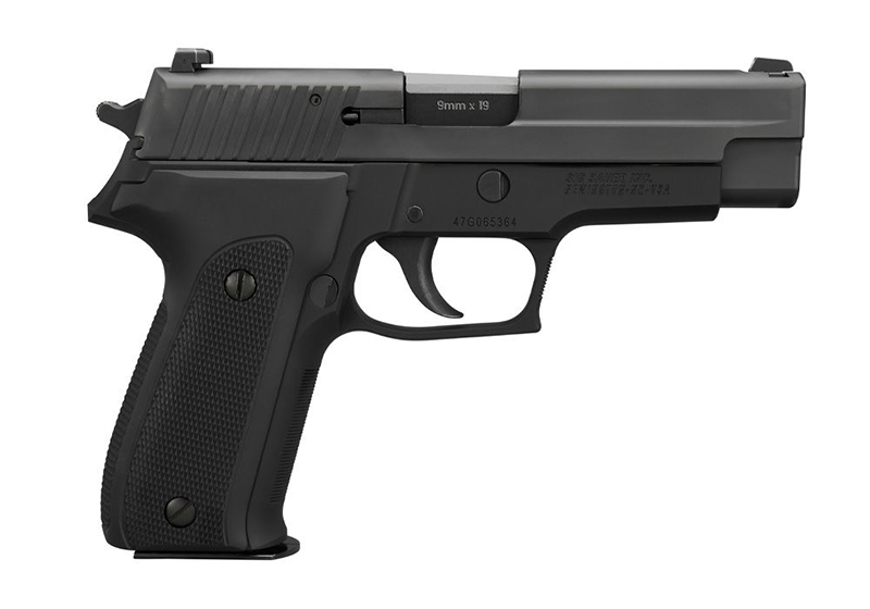 P226 9MM 4.4IN NITRON BLK DA/SA (2) 15RD STEEL MAG 40YR ANV LIMITED ED