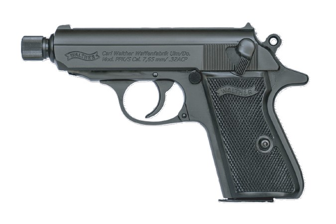 PPK-S SD .32ACP BLACK 2 Mags 7Rd. 3.3" Bbl. PPK-S SD .32ACP BLACK 2 Mags 7Rd. 3.3" Bbl. Threaded barrel