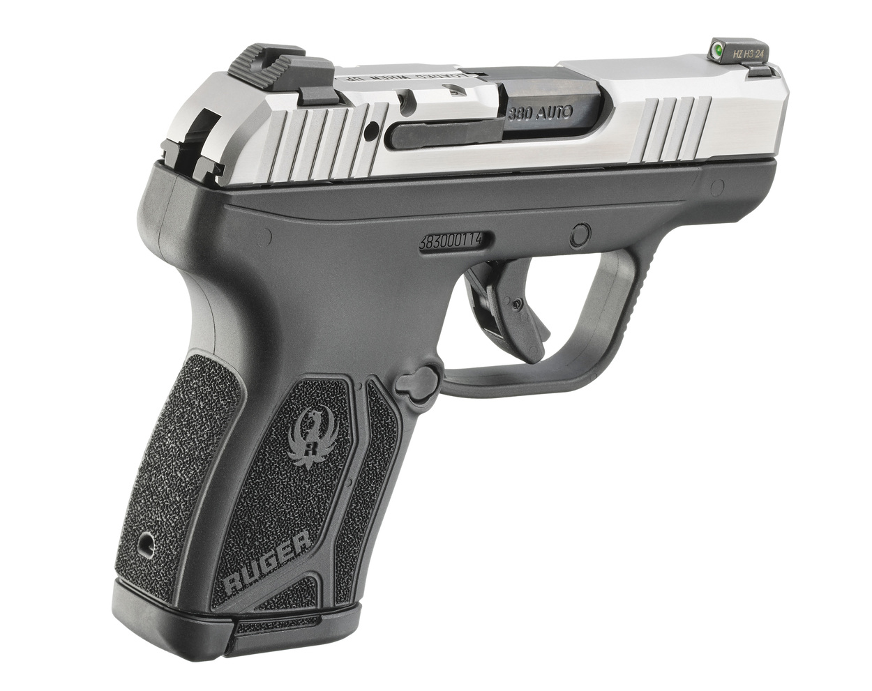 Ruger LCP Max .380 Auto SS slide (1) 10 RND Mag CA approved
