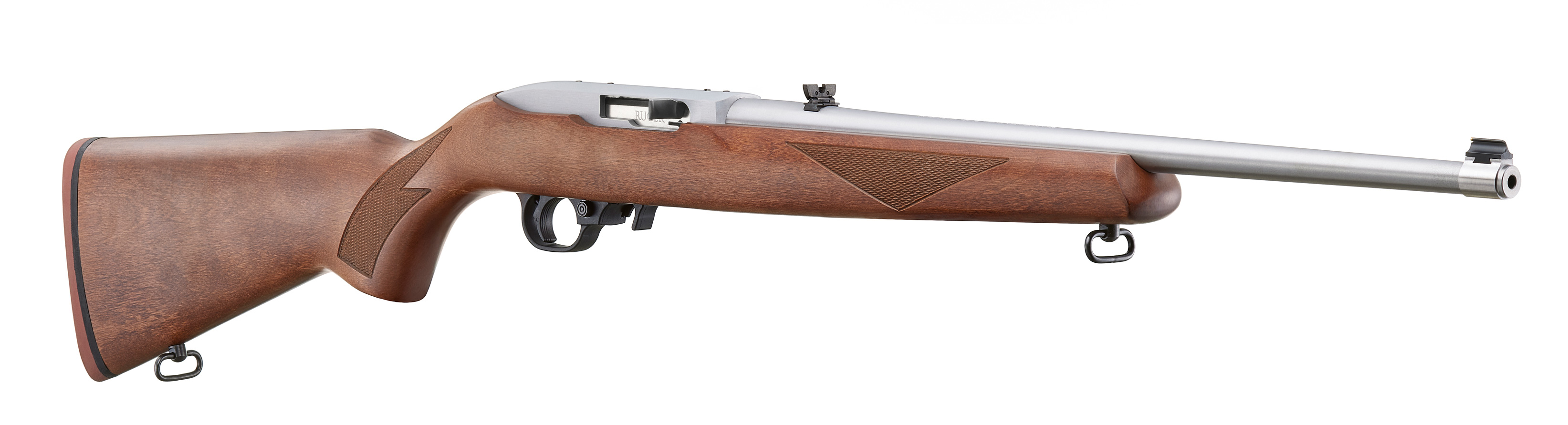 Ruger 10/22 Sporter Stainless / Walnut .22 LR 18.5" Barrel 10-Rounds