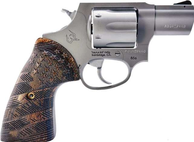 856 .38 Special 2in. SS/Wd Engraved Grips 6-rd-img-1