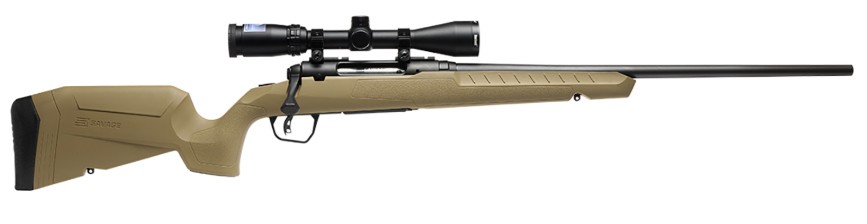 SAVAGE ARMS AXIS 2 XP FDE 223 REM 22IN 4RD FDE BUSHNELL BANNER 3-9X40 32160
