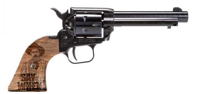 HERITAGE RR .22LR BK 4-3/4'' 6-RDS IML SAY WHEN DC HOLLIDAY RR22B4-SWDH