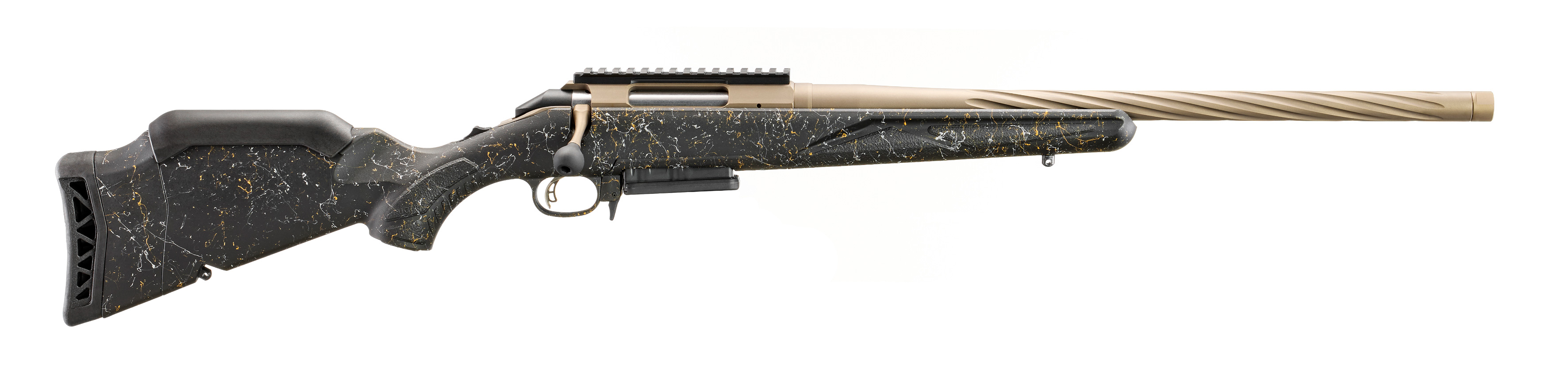 Ruger 56901 American Prairie Rifle Gen II 7MM PRC 24" Smoked Bronze Cerakote Rifle