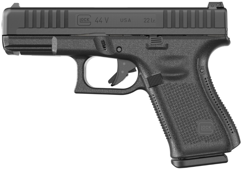 Glock UV4450101 G44 V 22 LR 4.02" nDLC Semi-Auto Pistol