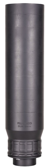 RUGGED SUB9 9MM SUPPRESSOR BLACK