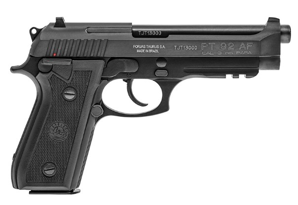 Taurus 1-920151-6MAG 9mm Luger PT92 9mm 5" FS Blk (2)17&(4)18rd
