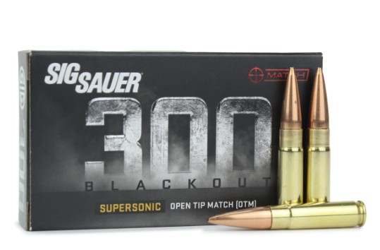 SIG AMMO 300BLK 125GR MATCH SUPERSONIC 20RD