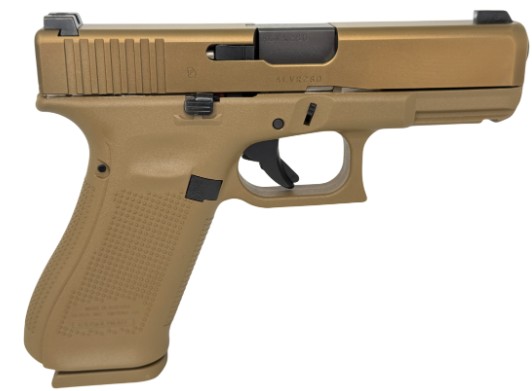Glock 19X V 9mm 4.02in Barrel 10rd Coyote Brown Night Sights