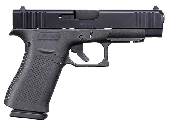 GLOCK 48 9MM 15RD BLK FRONT RAIL