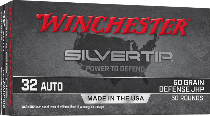 32ACP 60gr JHP Silvertip