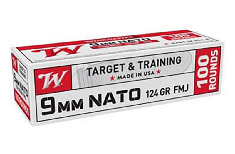 9mm Nato 124gr FMJ USA White Box