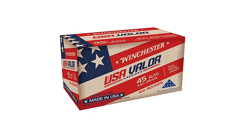 45ACP 230gr FMJ Target USA Valor