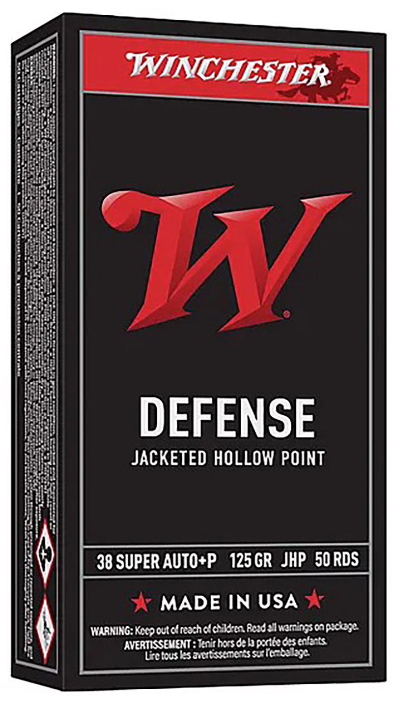 38 Super 125gr JHP USA White Box