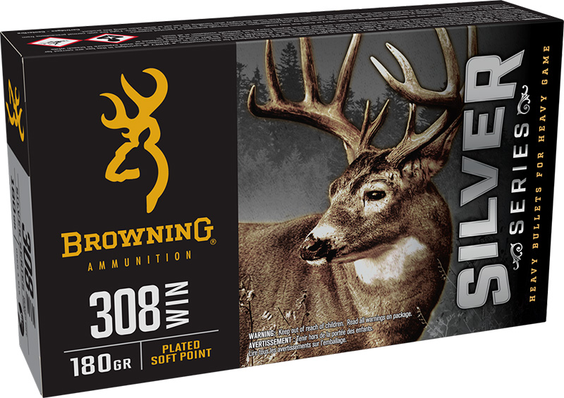 308 180gr SP Browning Silvertip Series