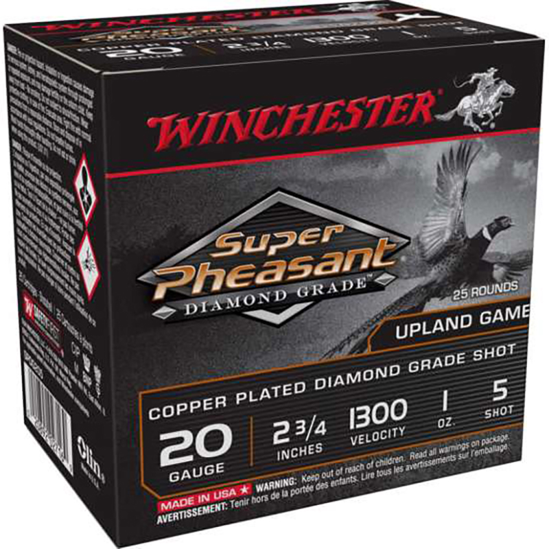 20ga 2 3/4" #5 Pheasant Diamond Grade