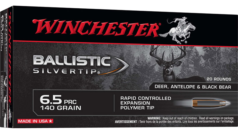 6.5PRC 140gr  Ballistic Silvertip