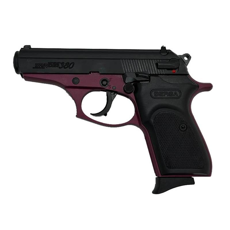 Bersa T380BCH8 Thunder Micro-Compact Frame 380 ACP 8+1 3.50” Black...