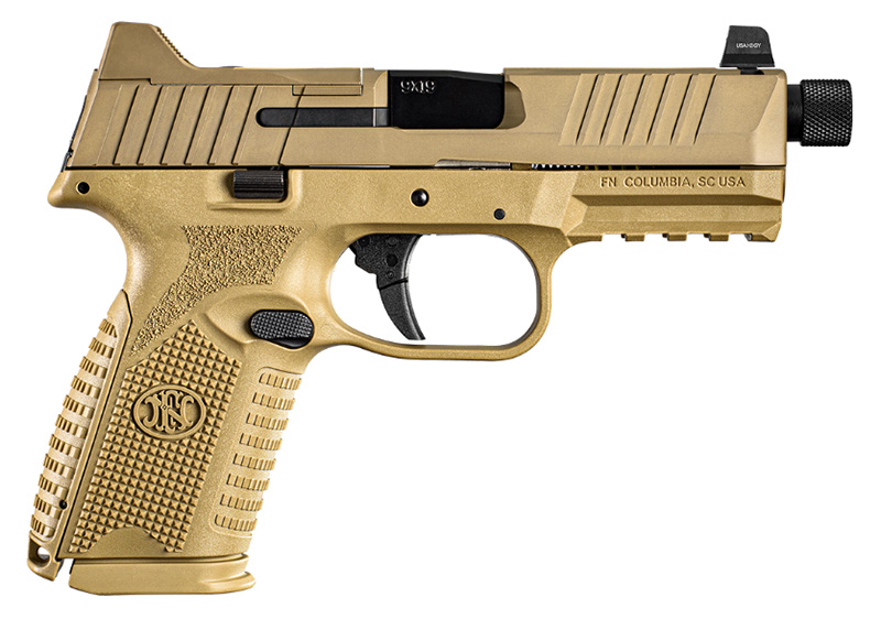 FN 509M Midsize Tactical 9mm FDE/FDE - (1)15rd & (4)24rd mags