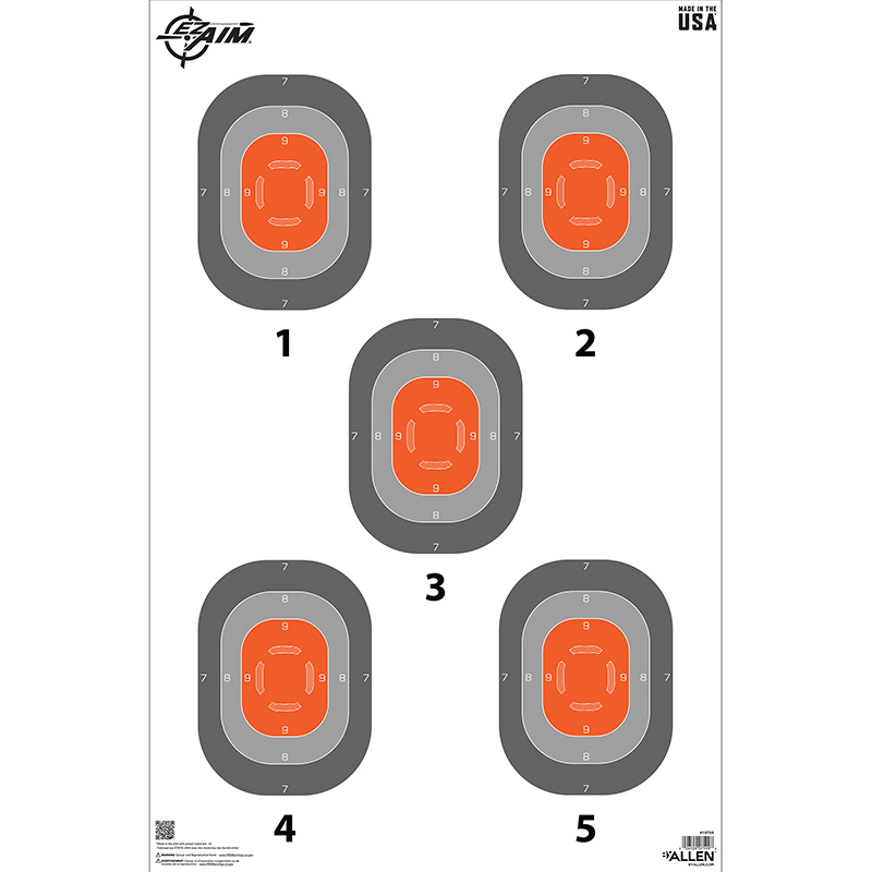 ALLEN EZAIM 5 SPOT TRGT 23X35 50PK