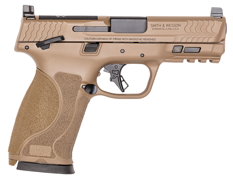 M&P 2.0 Compact 10mm 4" FDE OR TS  2/15-rd
