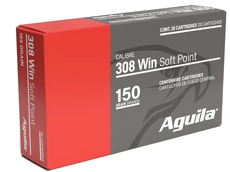 ila 8090AG InterLock 150 Grain .308 Win / 7.62x51mm 2810 Fps Ammo
