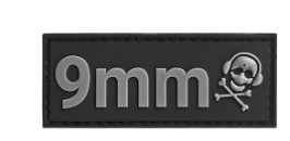 Caliber Patch 9MM Gry/Black