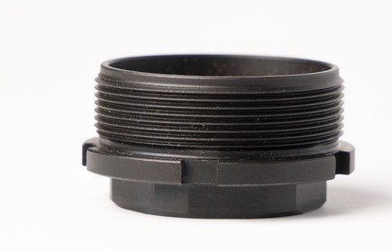 Huxwrx 2550 Stiction Lock Compensator 9mm 1/2"x28 Steel Black