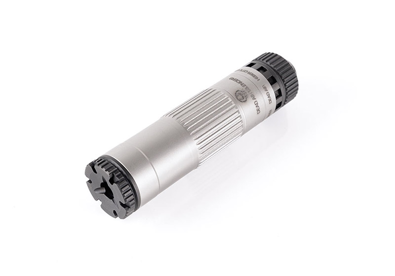 DEAD AIR MOJAVE 9 MODULAR 9MM SILVER