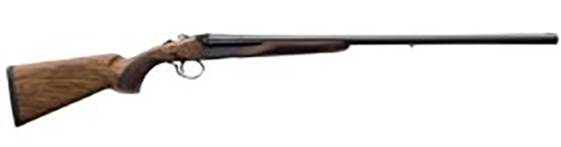 CHARLES DALY 500 FIELD SIDE BY SIDE 12GA 28IN BARREL 3IN CHAMBER GLOSS BLUED BARREL CHEREKED WALNUT STOCK 930.345