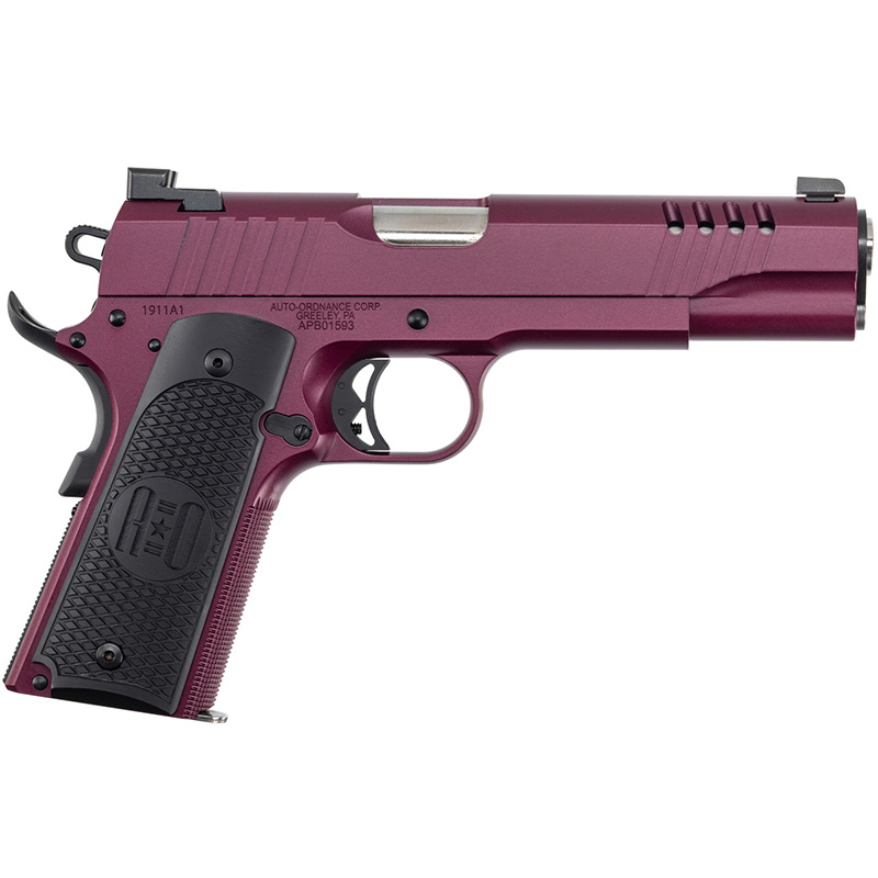 AUTO ORD 1911 45 ACP PSTL BLACK CHERRY CERAKOTE