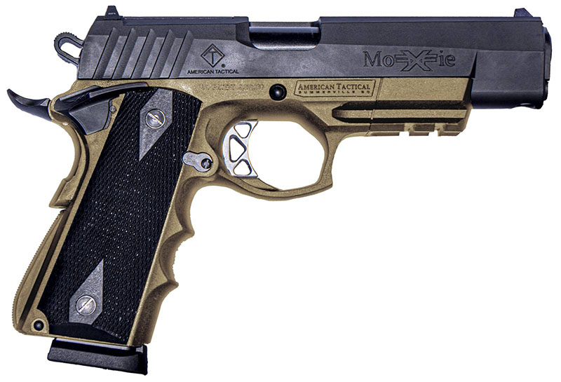 ATI HGA FXH-45 MOXIE FLAT DARK EARTH FRAME 45ACP 5in BBL 8RD