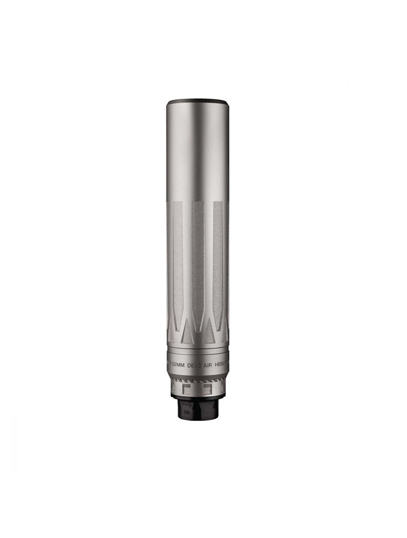 Dead Air Nomad LTi XC Silver 7.62mm Silencer w/Xeno Adapt&DA124 Omni Brake