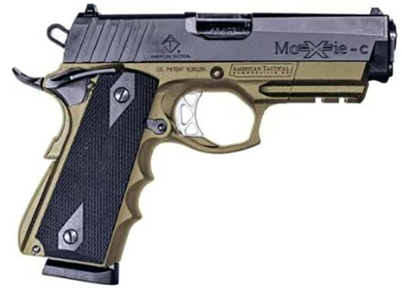 ATI HGA FXH-45 MOXIE FLAT DARK EARTH FRAME 45ACP 4.25in COMMANDER BBL 8RD
