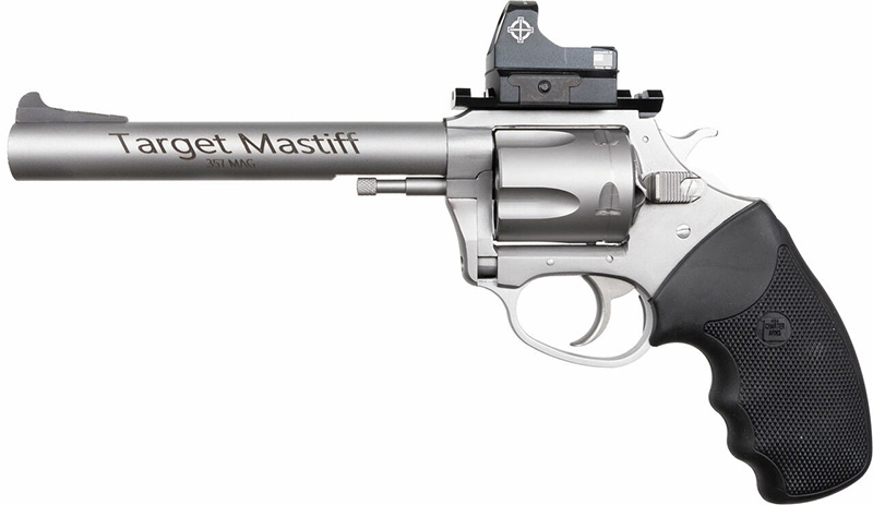 CA TARGET MASTIFF 357MAG 6 SS FULL GRIP 5RD OPT